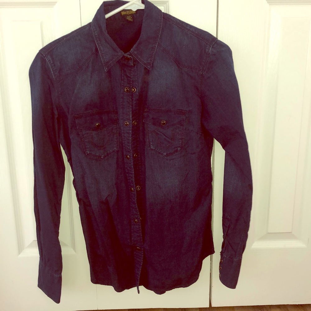 True religion button up